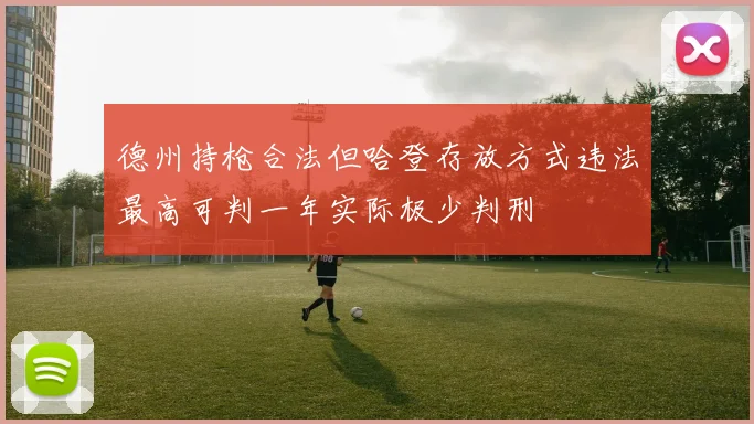 德州持枪合法但哈登存放方式违法最高可判一年实际极少判刑